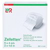 ZELLETTEN Tupfer 4x5 cm unsteril Rolle - 300Stk - Wundversorgung