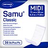 SAMU Wöchnerinnen Vorlagen Classic midi 11x30 cm - 56Stk