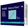 BD MICRO-FINE+ Insulinspr.1 ml U40 12,7 mm - 100X1ml - Einmalspritzen & -Kanülen