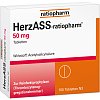 HERZASS-ratiopharm 50 mg Tabletten - 100Stk - Blutverdünnung