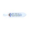 BADETHERMOMETER mit Griff W115004 - 1Stk - Badethermometer