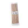 WATTESTÄBCHEN Holz 25 cm m.Wattebausch - 100Stk