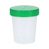 URINBECHER 100 ml sterilisierbar mit Deckel grün - 1Stk