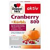 DOPPELHERZ Cranberry+Kürbis Kapseln - 60Stk - Blasenentzündung