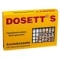 DOSETT S Arzneikassette rot - 1Stk - Tablettenteiler & -dispenser