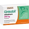 GINKOBIL-ratiopharm 240 mg Filmtabletten - 60Stk - Stärkung für das Gedächtnis