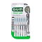 GUM TRAV-LER 2,0mm Kerze grau Interdental+6Kappen - 6Stk - Interdentalreinigung