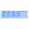 MEDIKAMENTENDISPENSER 1 Tag blau - 1Stk