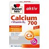 DOPPELHERZ Calcium 700+Vitamin D3 Tabletten - 80Stk - Haut, Haare & Nägel