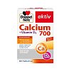 DOPPELHERZ Calcium 700+Vitamin D3 Tabletten - 80Stk - Haut, Haare & Nägel