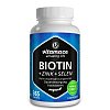 BIOTIN 10 mg hochdosiert+Zink+Selen Tabletten - 365Stk - Vegan