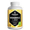 VITAMIN C 1000 mg hochdosiert+Zink vegan Tabletten - 180Stk - Vegan