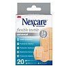 NEXCARE flexible textile universal Strips 3 Größen - 20Stk