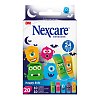 NEXCARE Happy Kids Pflasterstrips Monster 2 Größen - 20Stk