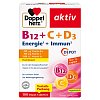 DOPPELHERZ B12+C+D3 Depot aktiv Tabletten - 100Stk - Gedächtnis, Nerven & Beruhigung