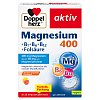 DOPPELHERZ Magnesium 400+B1+B6+B12+Folsäure BTA - 6X15Stk - Mineralstoffe & Vitamine