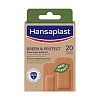 HANSAPLAST Green & Protect Pflasterstrips - 20Stk - Wundversorgung