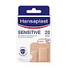 HANSAPLAST Sensitive Pflasterstrips hautton light - 20Stk - Hansaplast