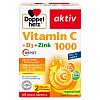 DOPPELHERZ Vitamin C 1000+D3+Zink Depot Tabletten - 60Stk - Immunsystem & Zellschutz