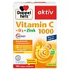 DOPPELHERZ Vitamin C 1000+D3+Zink Depot Tabletten - 100Stk - Immunsystem & Zellschutz
