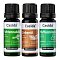 WALDLUFT Set Zirben Fichtennadel Pfefferminz Öl - 3X10ml - Ätherische Öle