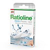 RATIOLINE aqua Pflaster 3,8x3,8 cm steril - 10Stk