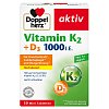 DOPPELHERZ Vitamin K2+D3 1000 I.E. Tabletten - 30Stk - Muskeln, Knochen & Bewegungsapparat