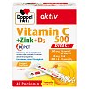 DOPPELHERZ Vitamin C 500+Zink+D3 Depot DIRECT Pel. - 40Stk - Immunsystem & Zellschutz