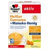 DOPPELHERZ heißer Curcuma+Manuka-Honig Granulat - 10Stk - Immunsystem & Zellschutz