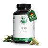 GREEN NATURALS Jod aus Bio-Kelp 200 µg Kapseln - 365Stk - Vegan