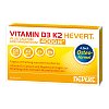 VITAMIN D3 K2 Hevert plus Ca Mg 4000 IE/2 Kapseln - 60Stk - Für Haut, Haare & Knochen