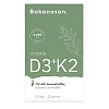 BAKANASAN Vitamin D3+K2 Kapseln - 60Stk - Stärkung Immunsystem