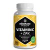 VITAMIN C 1000 mg hochdosiert+Zink vegan Tabletten - 360Stk - Vegan