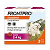 FRONTPRO 11 mg Kautabletten f.Hunde 2-4 kg - 3Stk - AKTIONSARTIKEL