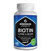 BIOTIN 10 mg hochdosiert+Zink+Selen Tabletten - 480Stk - Vegan