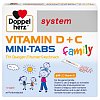 DOPPELHERZ Vitamin D+C Mini-Tabs family system - 20Stk - Immunsystem & Zellschutz