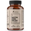 CELLCURA Naturals Biotin Zink Selen vegan Kapseln - 120Stk - Gedächtnis & Konzentration