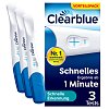 CLEARBLUE Schwangerschaftstest schnelle Erkennung - 3Stk