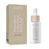 Grünliche Flasche mit orangem Deckel, Aufdruck „EUBOS Daily Ray Protect 2 in 1 DOUBLE CLEANSER“ in blauer Schrift