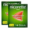 NICORETTE TX-PFLASTER 15MG DOPPELPACK -    2X14Stk