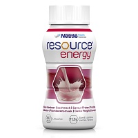 RESOURCE Energy Erdbeer/Himbeer - 24X200ml - Trinknahrung & Sondennahrung