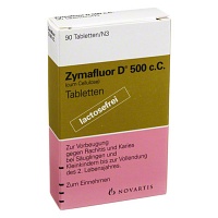 ZYMAFLUOR D 500 C C Tabletten - 90Stk