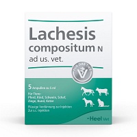 LACHESIS COMPOSITUM N ad us.vet.Ampullen - 50Stk - Homöopathie