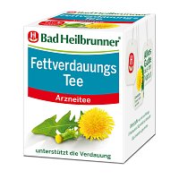 BAD HEILBRUNNER Fettverdauungstee Filterbeutel - 8X1.8g