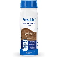 FRESUBIN 2 kcal Fibre DRINK Schokolade Trinkfl. - 4X200ml - Trinknahrung & Sondennahrung