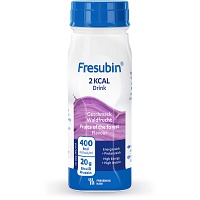FRESUBIN 2 kcal DRINK Waldfrucht Trinkflasche - 4X200ml - Trinknahrung & Sondennahrung