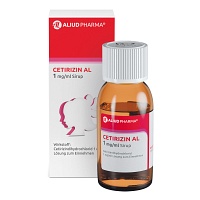 CETIRIZIN AL 1 mg/ml Sirup - 2X75ml - Allergien