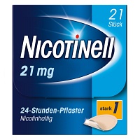 NICOTINELL 21 mg/24-Stunden-Pflaster 52,5mg - 21Stk - Raucherentwöhnung