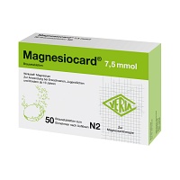 MAGNESIOCARD 7,5 mmol Brausetabletten - 50Stk