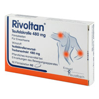 RIVOLTAN Teufelskralle 480 mg Filmtabletten - 50Stk